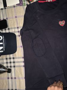 Lacoste Navy Blue Sweatshirt