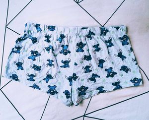 Cute Stitch Pajama Shorts