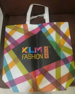 Colorful KLM Fashion Mall Tote Bag