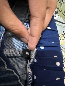 High Waist Flared Bell Bottom Jeans with Side Butt