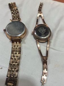 Rose Gold Tone Women's Watch Set