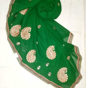 Green Saree 🥻
