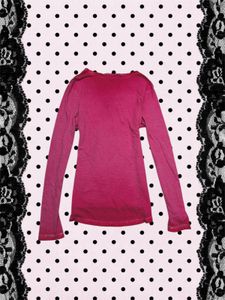 Y2K Graphic Henley long sleeve