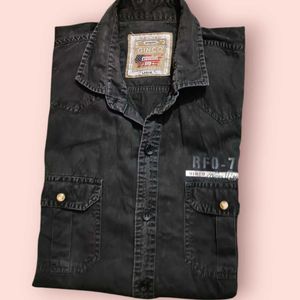Black Denim Shirt👌