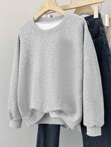 Comfortable Grey oversized Sweatshirt