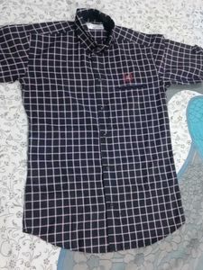 Men's Checked Button-Down Shirt