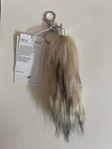 H&M Faux Fur Keychain Charm