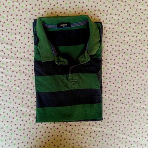 Men's Striped Polo T-Shirt