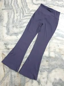 Purple High rise Flare Leggings