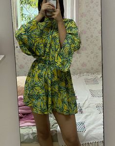 Tropical Print jumpsuit