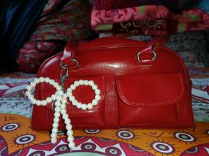 solid beguettes shoulder bag