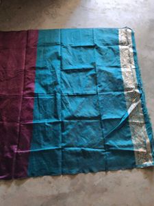 New💜Silk Saree&amp; blouse pc