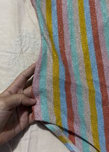 Striped Colorful Bodysuit