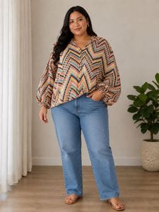 Colorful  Print top