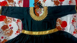 Anarkali Kurti And Dhoti Shalwar Set😳