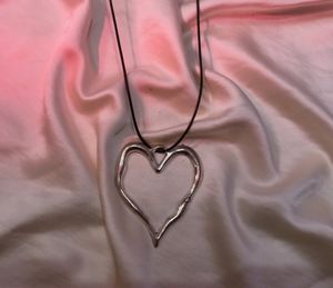 ⛓️🩸gothic Chunky Y2k Vintage Heart Necklace