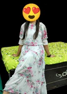 Floral Print Maxi Dress