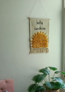 Hello Sunshine Wall Hanging Tapestry
