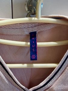 KRAUS Light Pink Ribbed Top