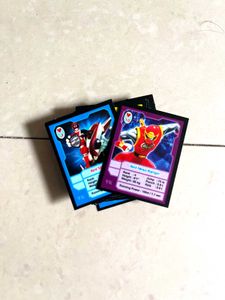 Power Rangers and ben10 Cards