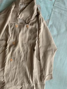 Lightweight Beige Trench Coat