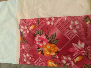 Thick heavy floral double size bedsheet