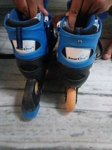 Blue Inline Skates