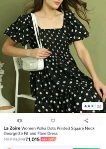 Polka Dots Flare Dress