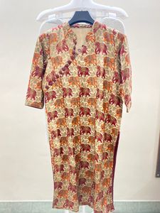 Elephant Print Kurti and bottom