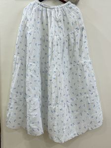 Floral White Maxi Dress