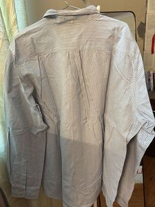 Classic Striped Button-Up Shirt