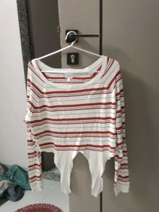 Striped Long Sleeve Top