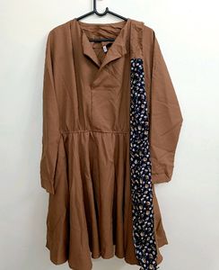 Brand New Imported Brown Dress