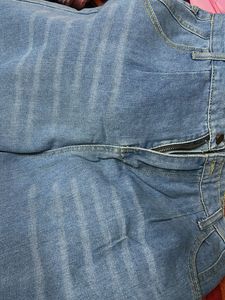 Light Wash Wide Leg Jeans