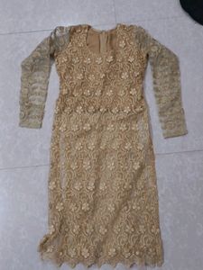 Gold Tunic Top