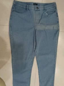 Striped Blue Jeans  - Great for casual wea