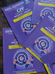 Excel Acadamics CPP NEET/JEE/CET Study Material