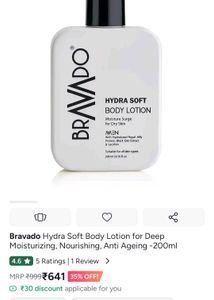 Bravado Hydra Soft Body Lotion