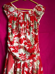 Floral Print Maxi Dress