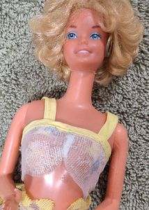 Vintage Barbie beauty secret Doll with Swimsuit