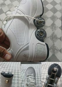 White Roller Skating Shoes