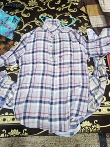 Men's Plaid Button-Down Shirt