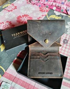 Teakwood Leathers Bifold Wallet