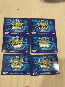 Collection of 6 IPL Trading Cards