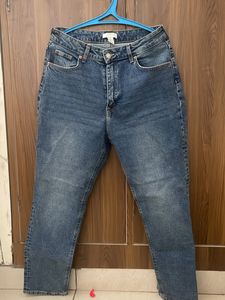 Navy Blue Jeans-H&M