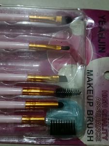 Makeup Brush Set &amp; Pouch