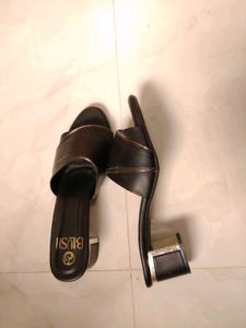 Stylish Black Block Heels
