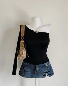 Y2K One-Shoulder Top