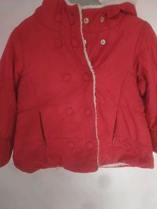 Red Puffer Coat