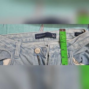 Tokyo Talkies Light Wash Mom Jeans